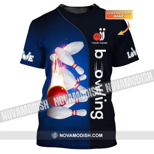 Custom Unisex Shirt Bowling T-Shirt Polo For Lovers / S