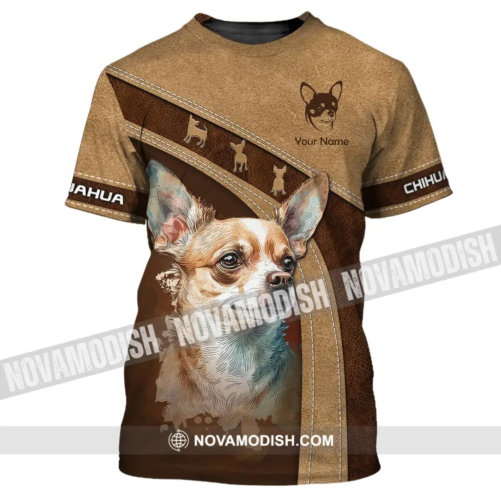 Custom Unisex Shirt Chihuahua T-Shirt For Dog Lovers / S