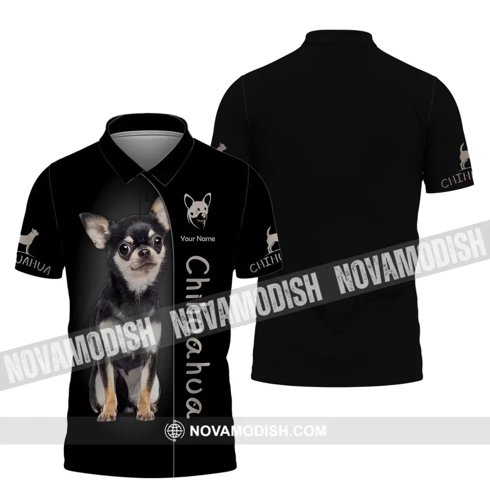 Custom Unisex Shirt Chihuahua T-Shirt For Pet Lovers Polo / S