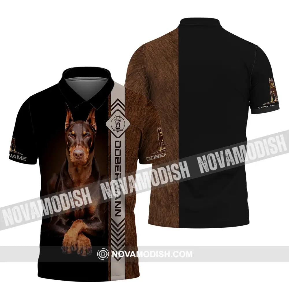 Custom Unisex Shirt Dobermann T-Shirt For Pet Lovers