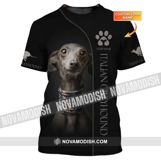 Custom Unisex Shirt Italian Greyhound T-Shirt For Pet Lovers / S