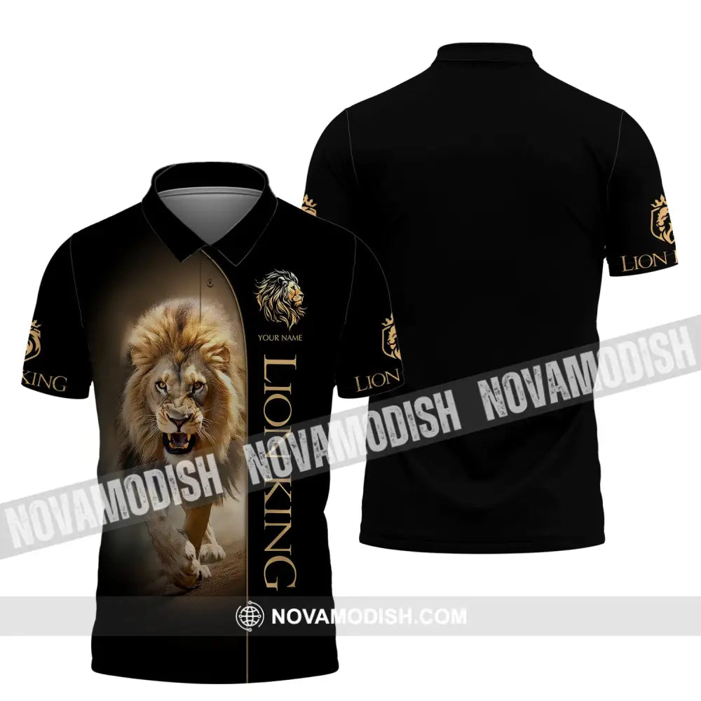 Custom Unisex Shirt Lion King T-Shirt For Lovers Polo / S