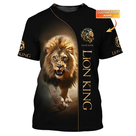 Custom Unisex Shirt Lion King T-Shirt For Lovers / S