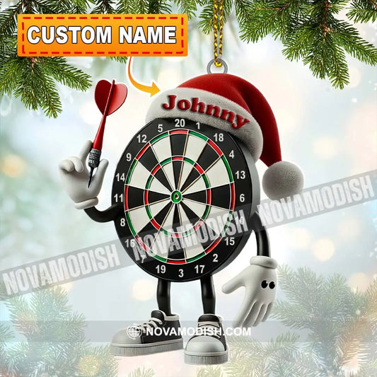 Darts Christmas Ornament Personalized 3.54’’ / 1