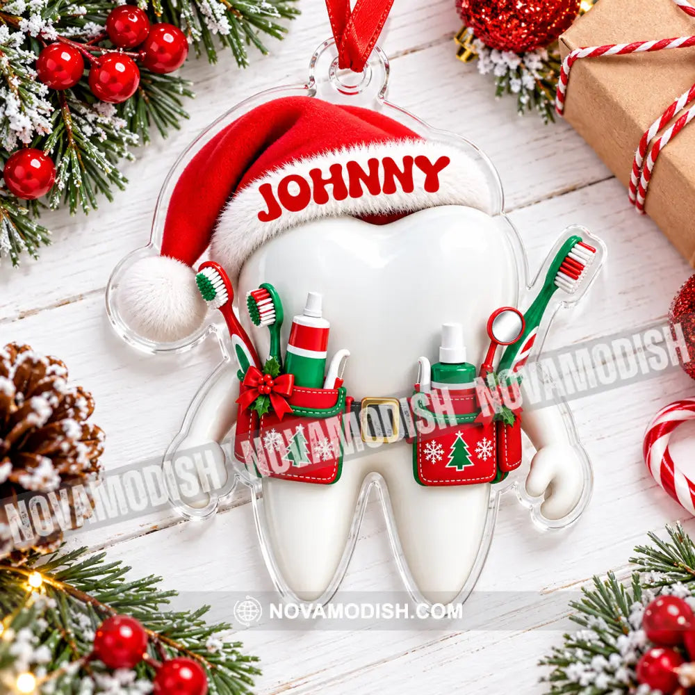Dentist Home Decor Christmas Ornament Personalized Ornament - Ornament