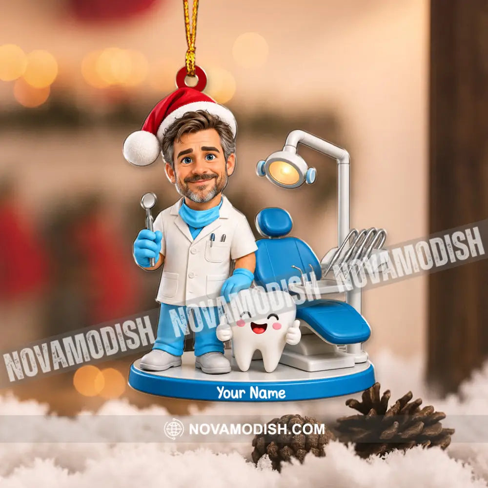Dentist Home Decor Christmas Ornament Personalized Ornament - Ornament