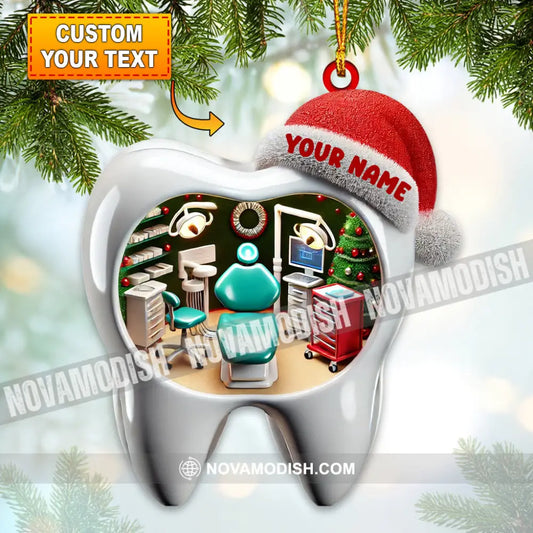 Dentistry Christmas Home Decor Ornament Personalized 3.54’’ / 1