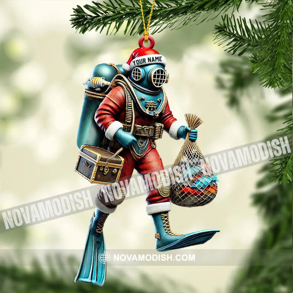 Diving Suit Home Decor Christmas Ornament Personalized