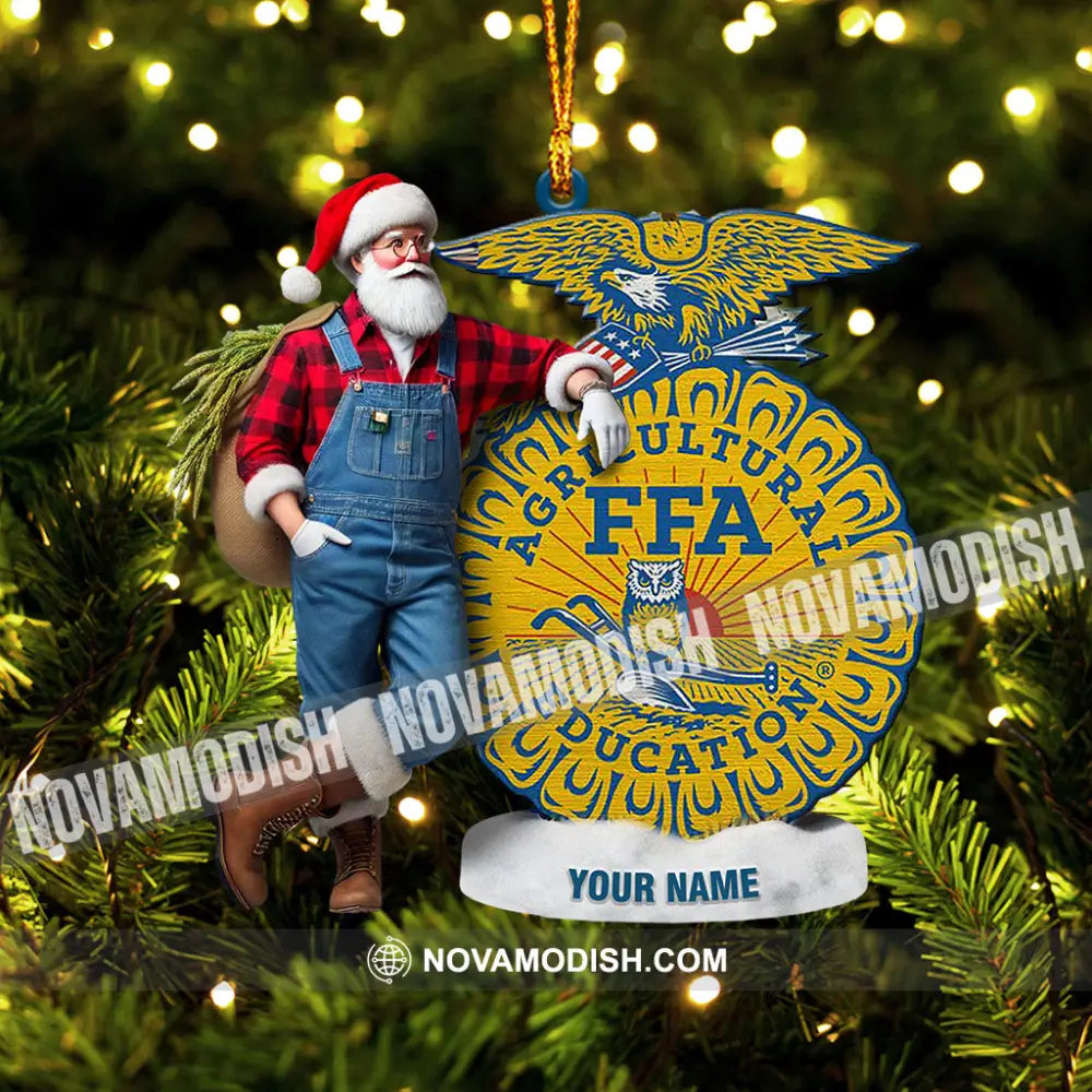 Ffa Education Christmas Ornament Personalized