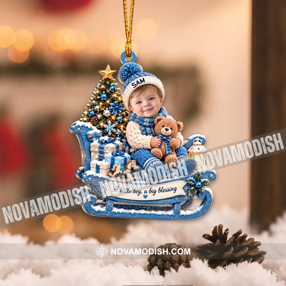 First Christmas Baby Home Decor Christmas Ornament Personalized Ornament - Ornament