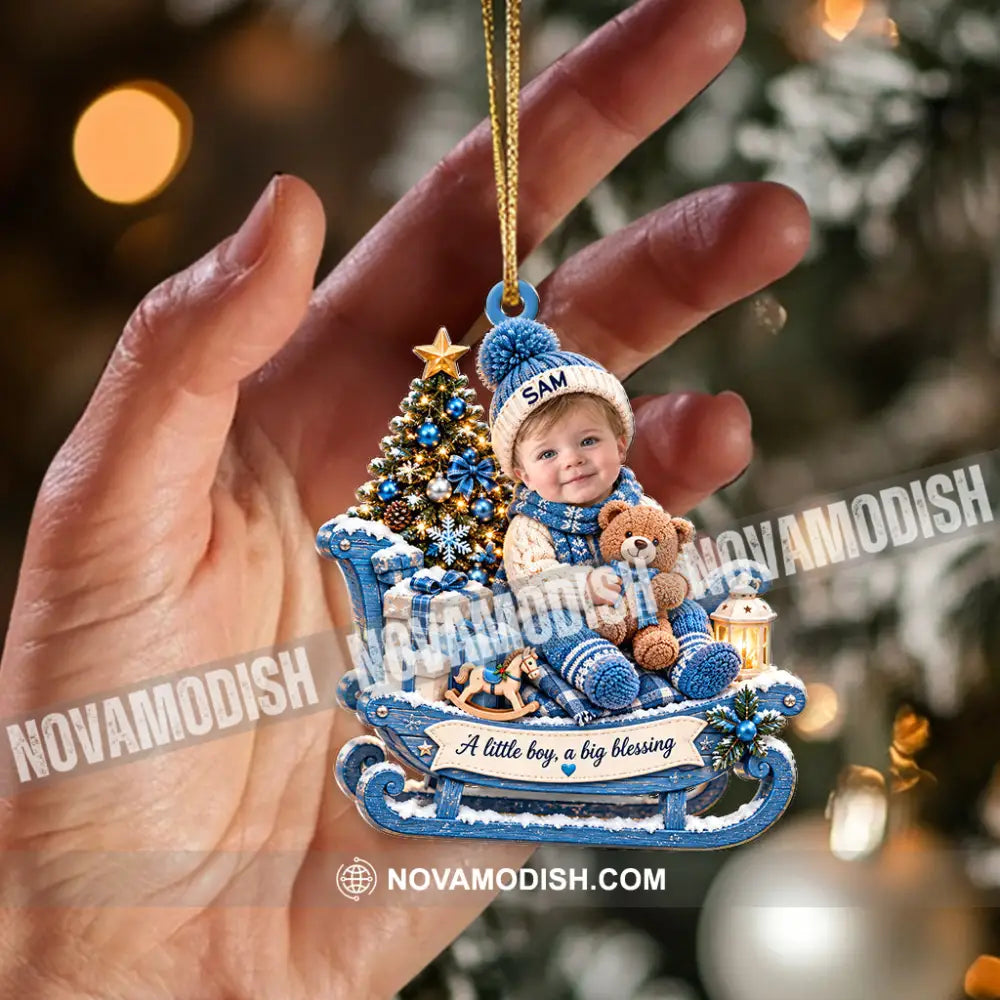 First Christmas Baby Home Decor Christmas Ornament Personalized Ornament - Ornament