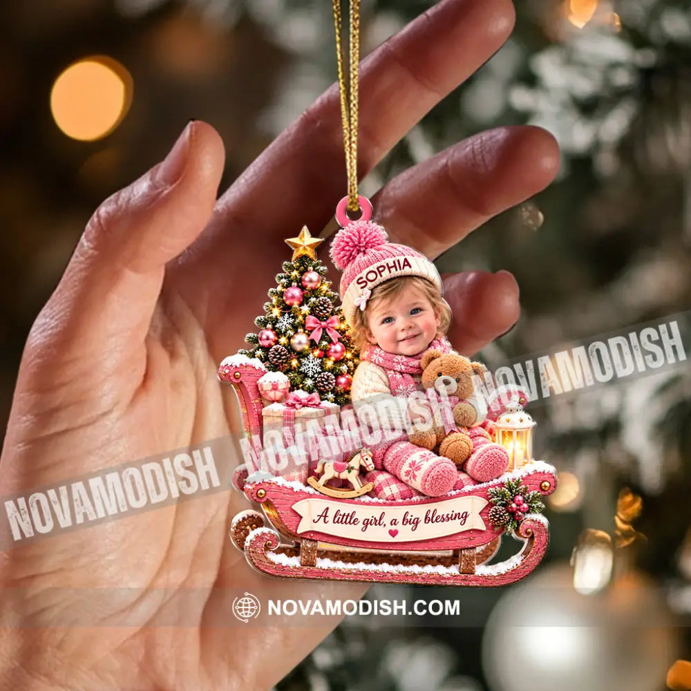 First Christmas Baby Home Decor Christmas Ornament Personalized Ornament - Ornament