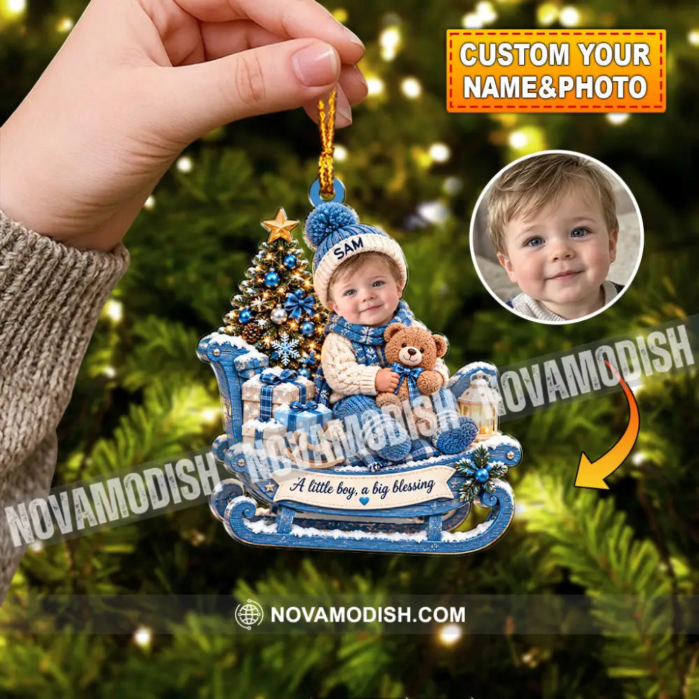 First Christmas Baby Home Decor Christmas Ornament Personalized Ornament - Ornament
