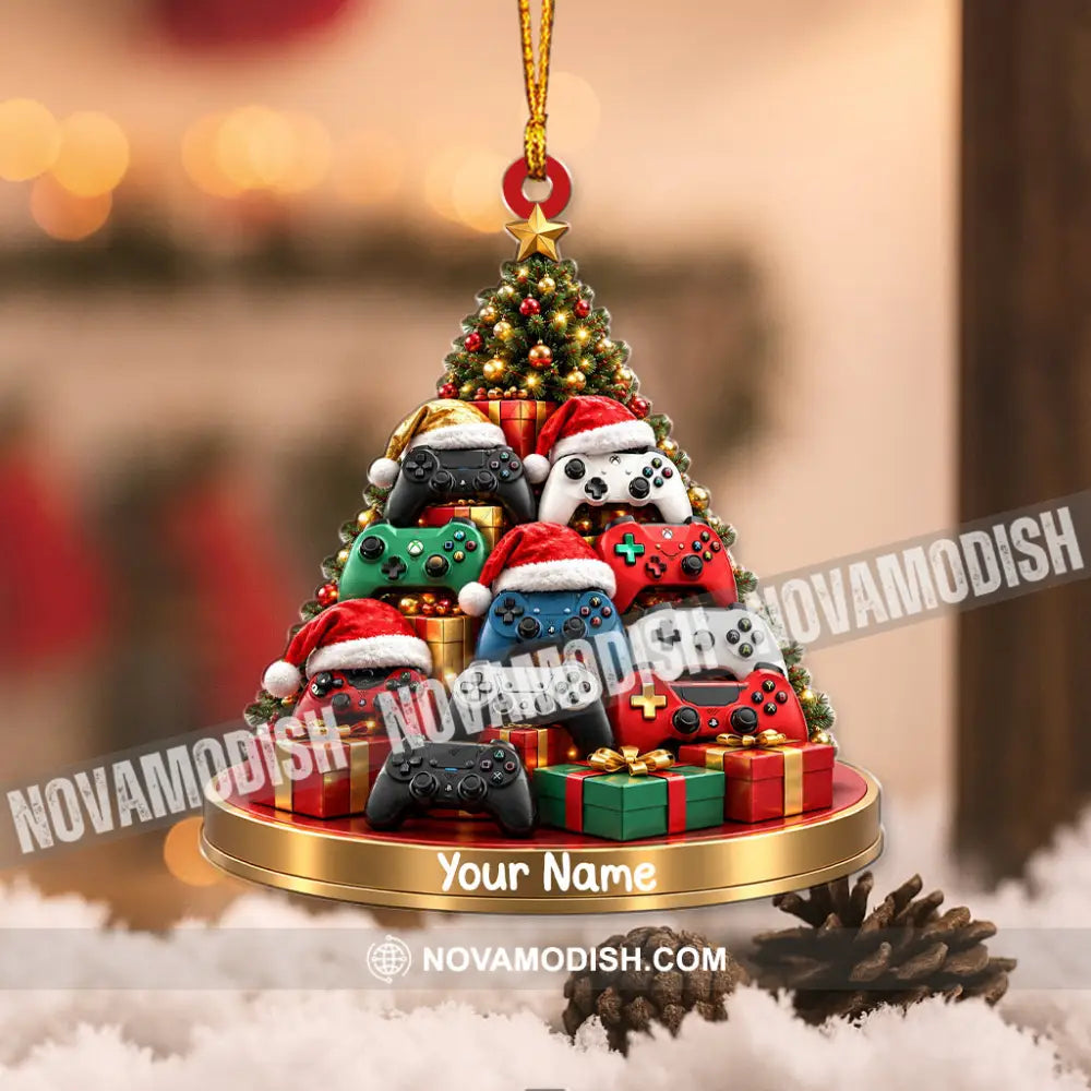 Gaming Christmas Tree Home Decor Christmas Ornament Personalized Ornament - Ornament