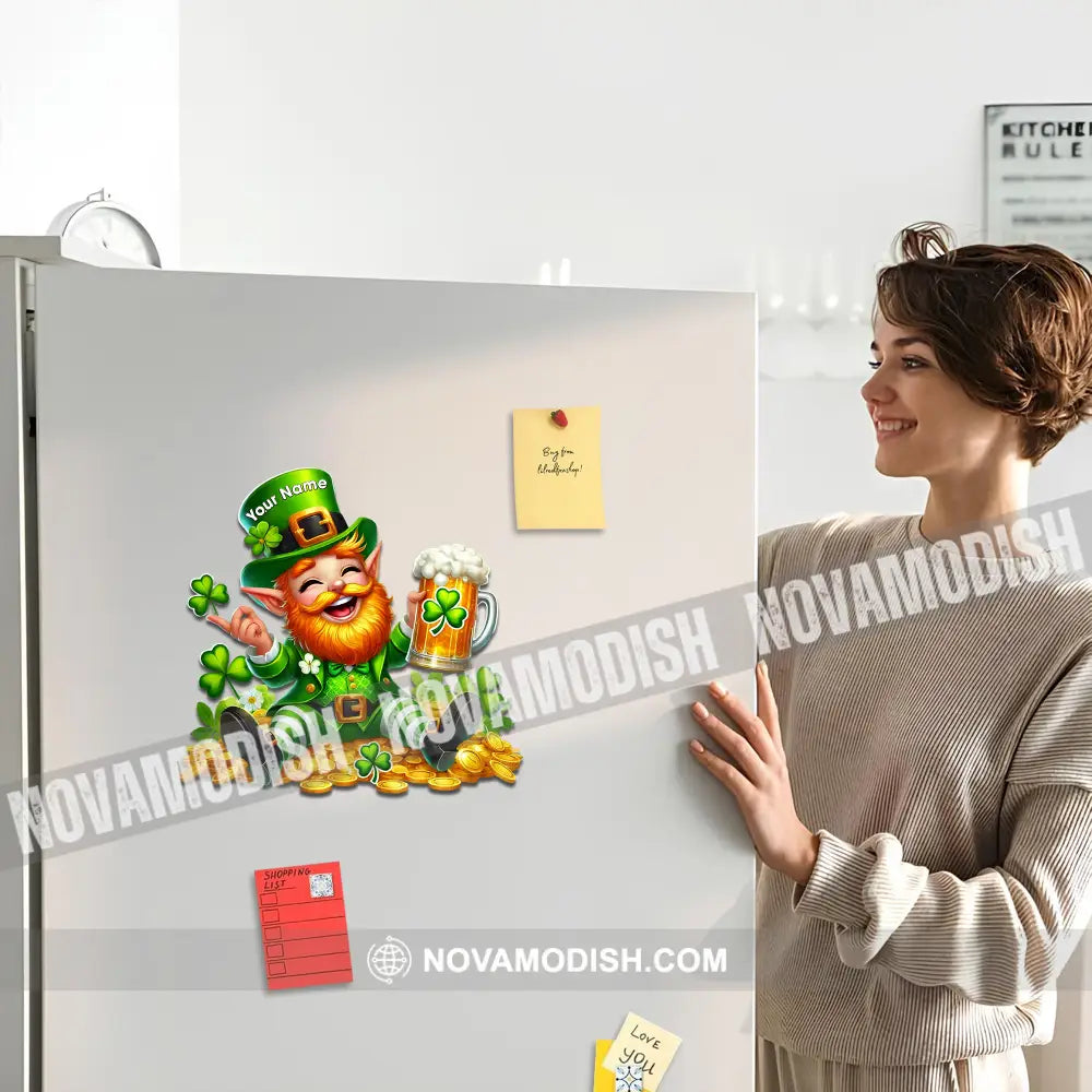 Happy Patrick’s Day Fridge Magnet - Personalized