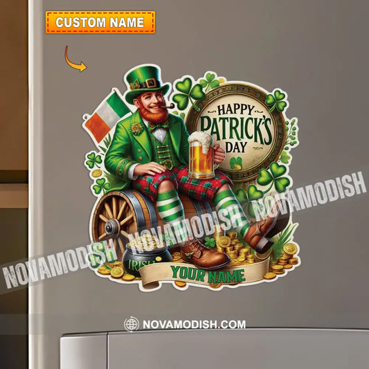 Happy St Patrick’s Day Fridge Magnet - Personalized