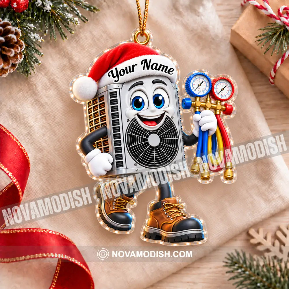 HVAC Tech Home Decor Christmas Ornament Personalized Ornament - Ornament