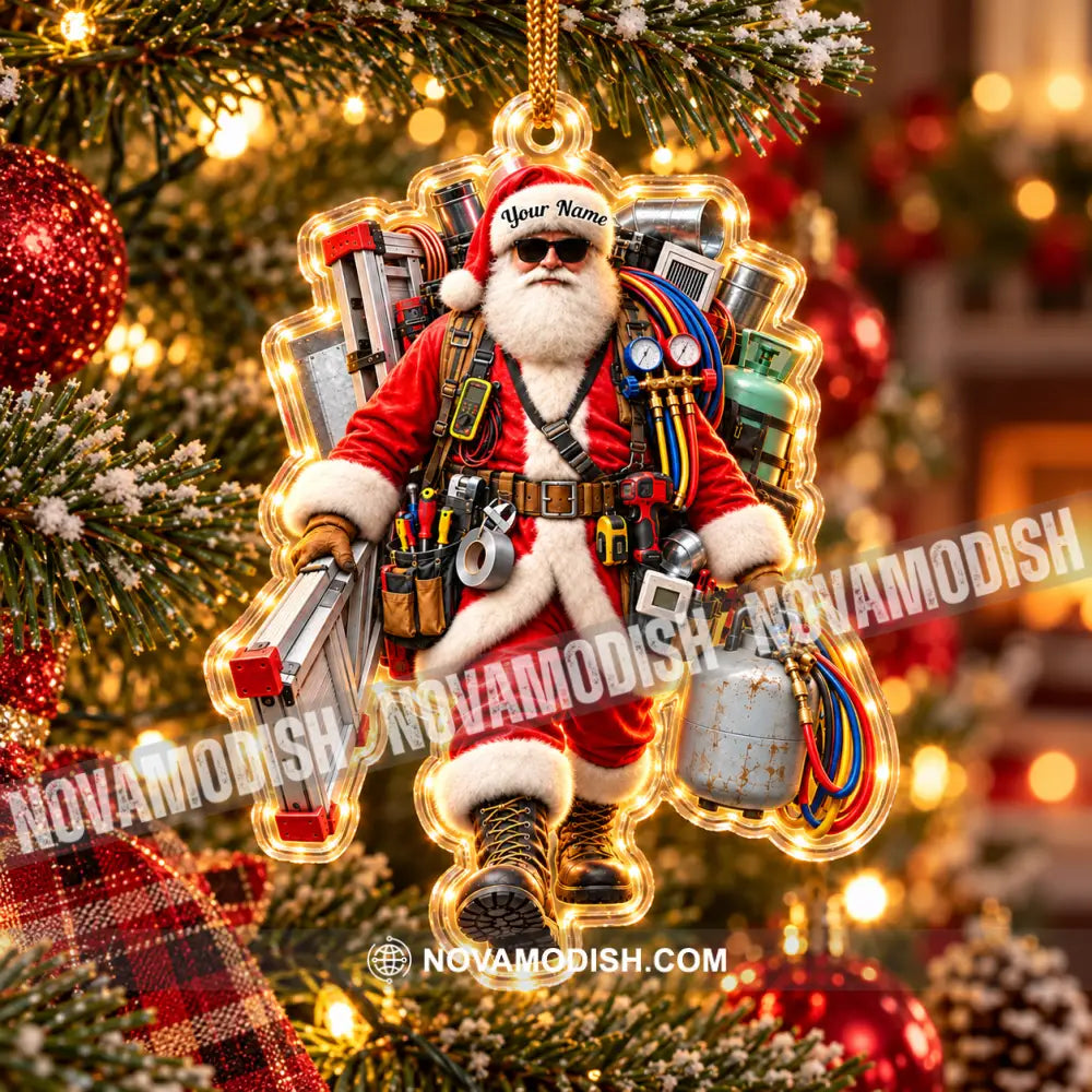 HVAC Tech Home Decor Christmas Ornament Personalized Ornament - Ornament