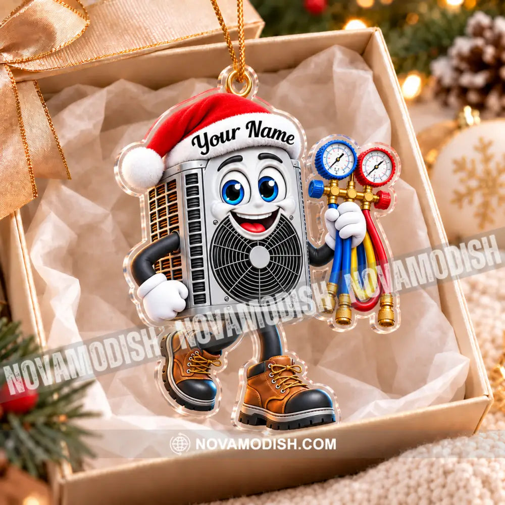 HVAC Tech Home Decor Christmas Ornament Personalized Ornament - Ornament