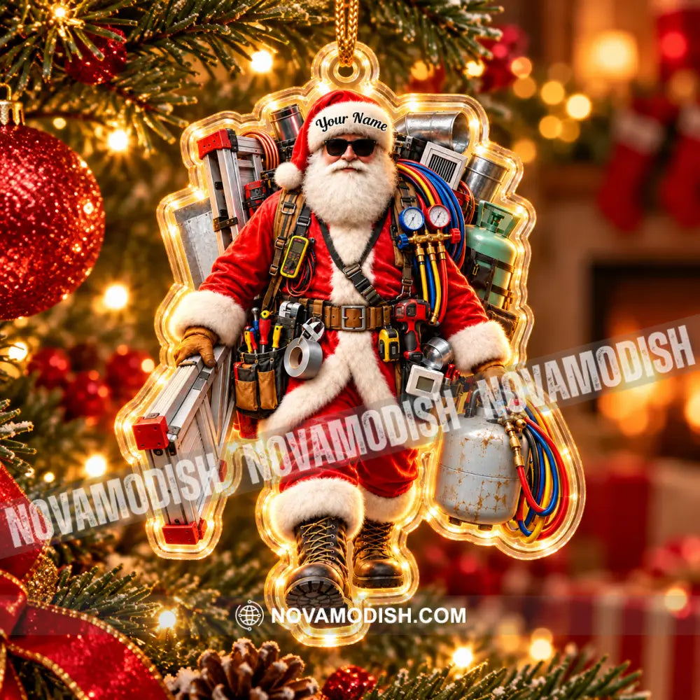 HVAC Tech Home Decor Christmas Ornament Personalized Ornament - Ornament