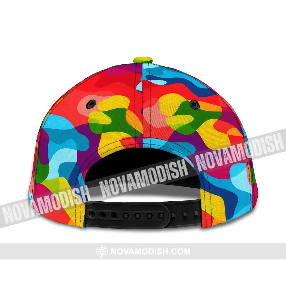 In April We Wear Blue Autism Awareness Classic Cap CLASSIC CAP / UNIVERSAL FIT Cap