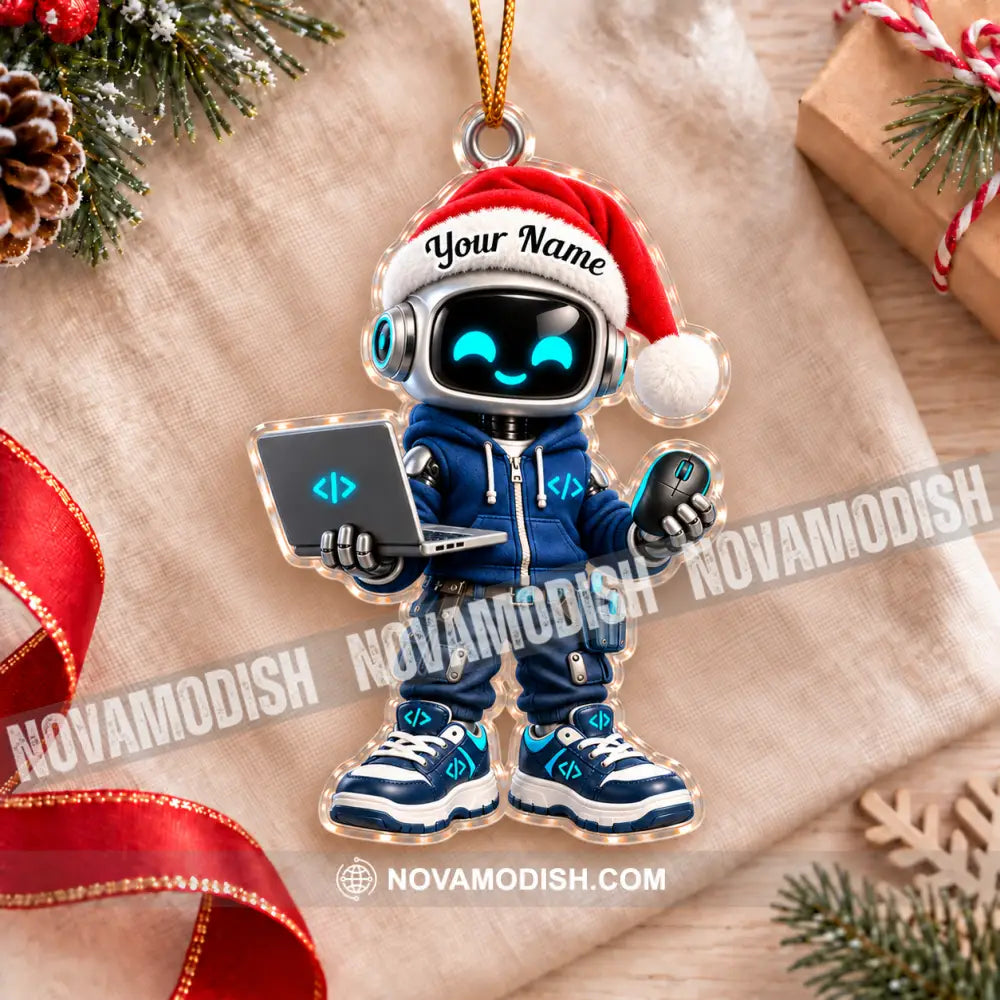 IT Home Decor Christmas Ornament Personalized Ornament - Ornament