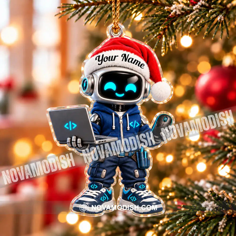 IT Home Decor Christmas Ornament Personalized Ornament - Ornament