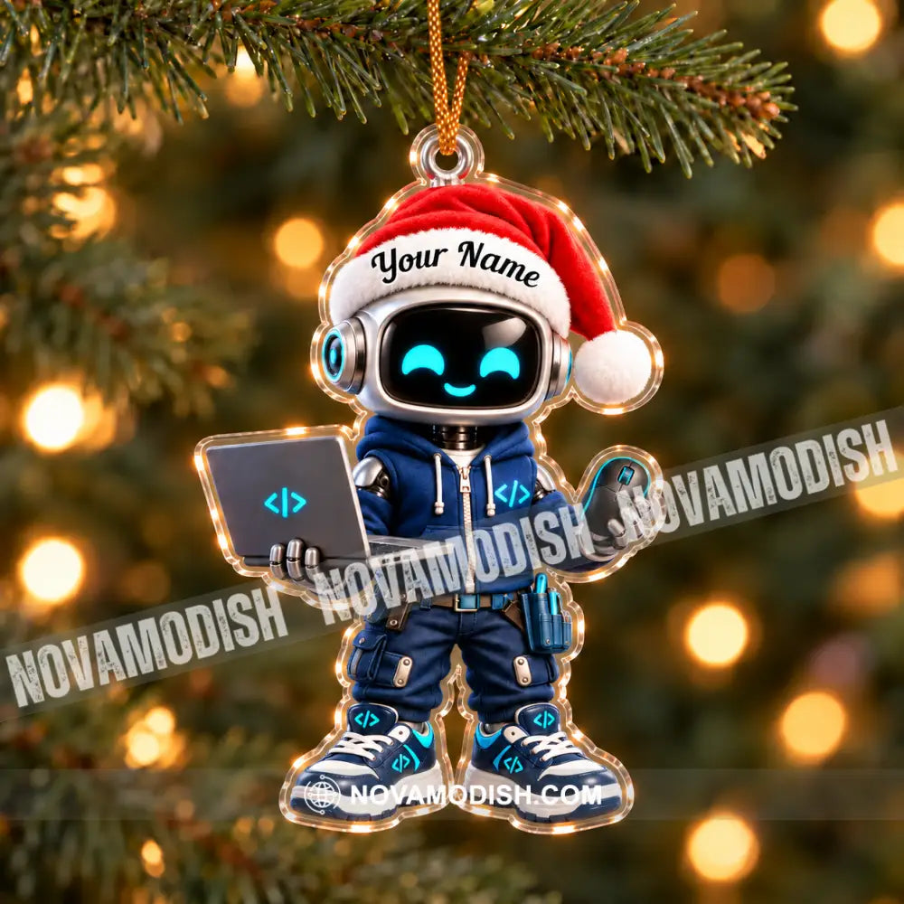 IT Home Decor Christmas Ornament Personalized Ornament - Ornament