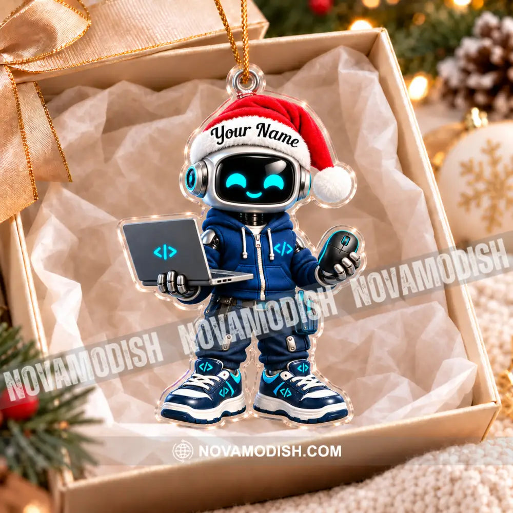 IT Home Decor Christmas Ornament Personalized Ornament - Ornament