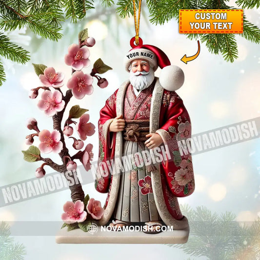 Japanese Santa Home Decor Christmas Ornament Personalized