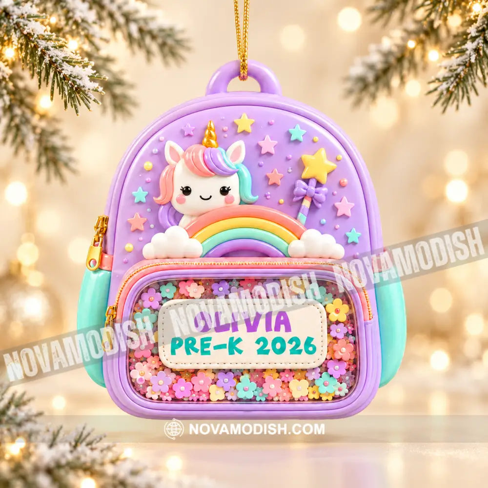 Kid Home Decor Christmas Ornament Personalized Ornament - Ornament