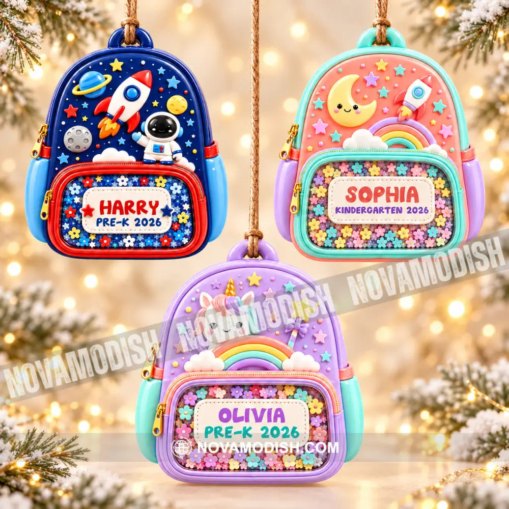 Kid Home Decor Christmas Ornament Personalized Ornament - Ornament