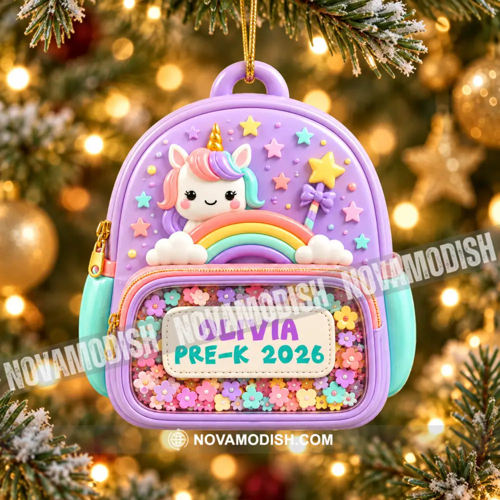 Kid Home Decor Christmas Ornament Personalized Ornament - Ornament