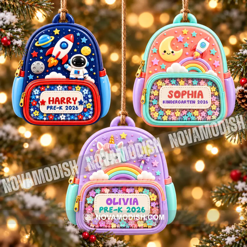 Kid Home Decor Christmas Ornament Personalized Ornament - Ornament