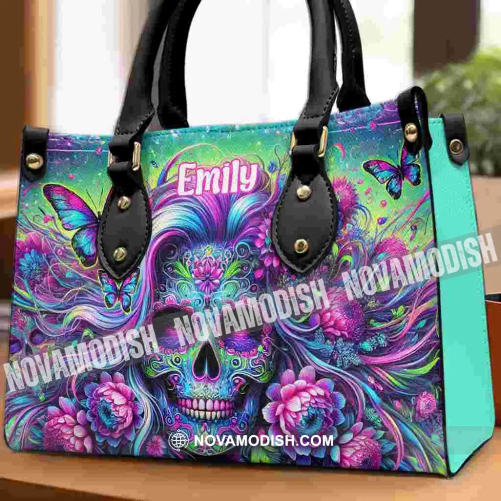 Lady Halloween Personalized Leather Handbag