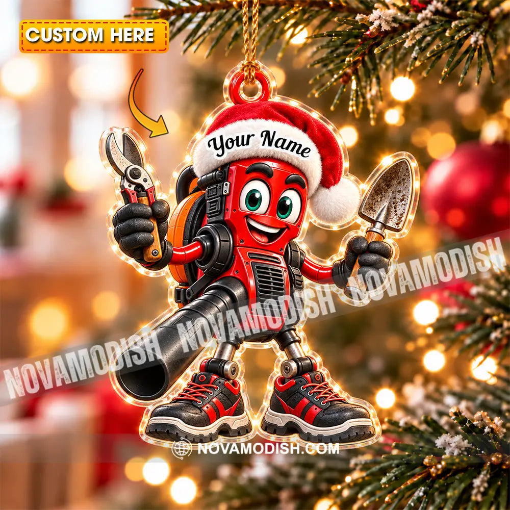 Landscaper Home Decor Christmas Ornament Personalized Ornament - 3.54’’ / 1 Ornament - Ornament