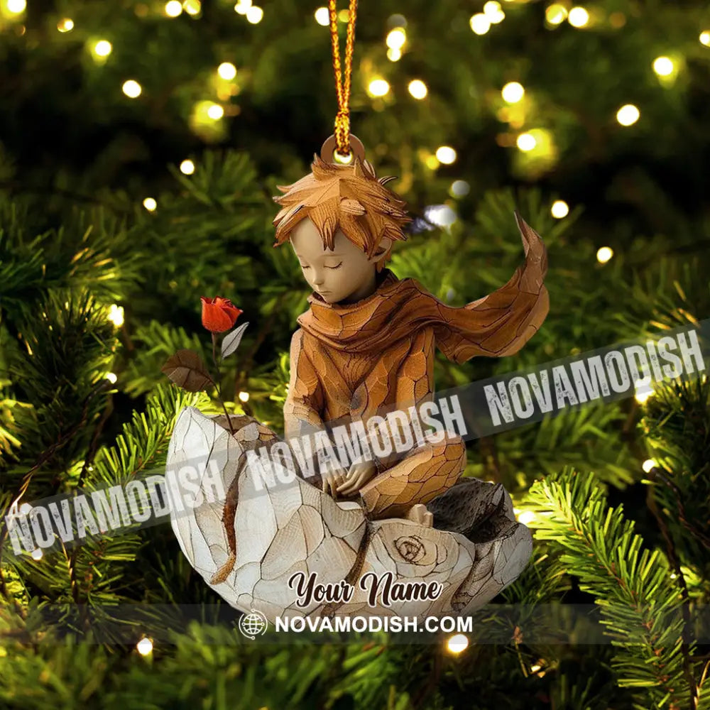 Little Prince Home Decor Christmas Ornament Personalized