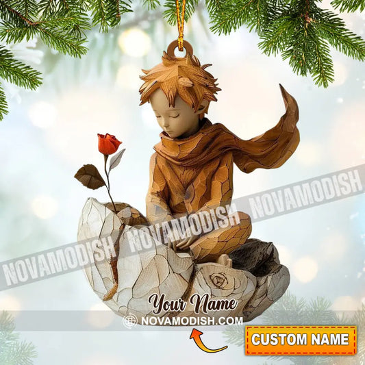 Little Prince Home Decor Christmas Ornament Personalized 3.54’’ / 1