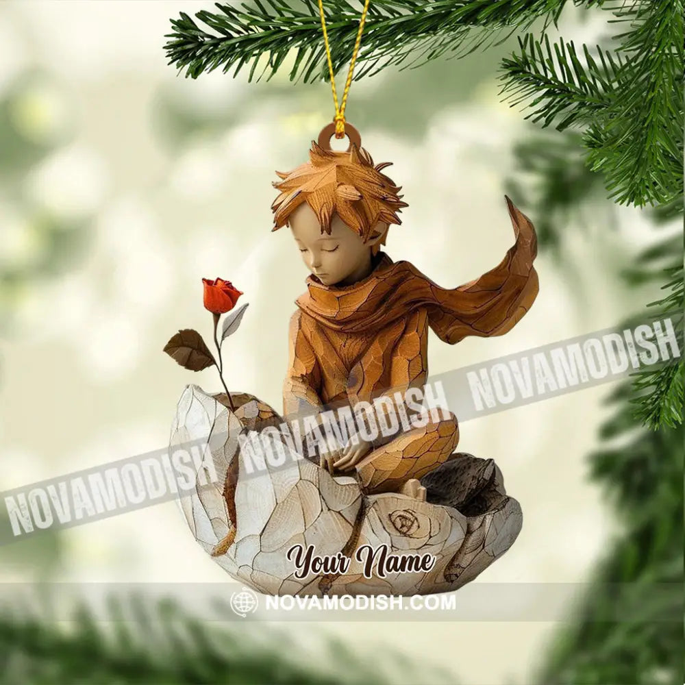 Little Prince Home Decor Christmas Ornament Personalized