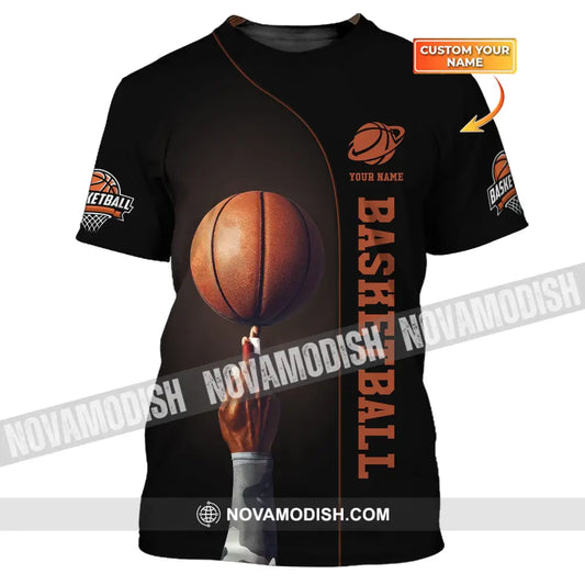 Man Shirt Basketball Custom Name T-Shirt Clothing Gift For Player / S