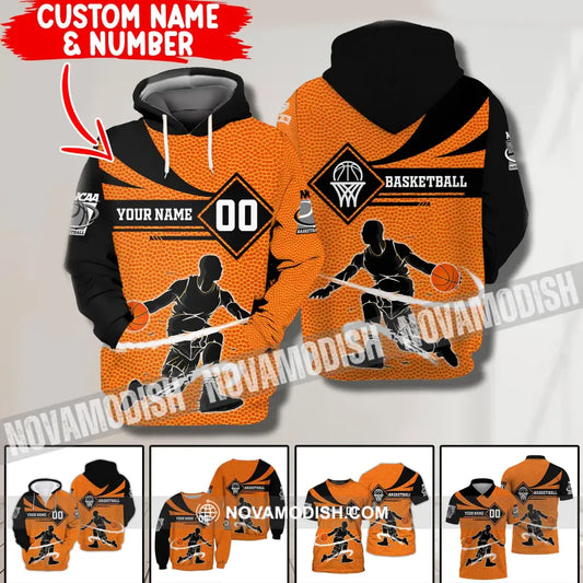 Man Shirt Custom Name And Number Basketball T-Shirt Ncaa Gift For Player