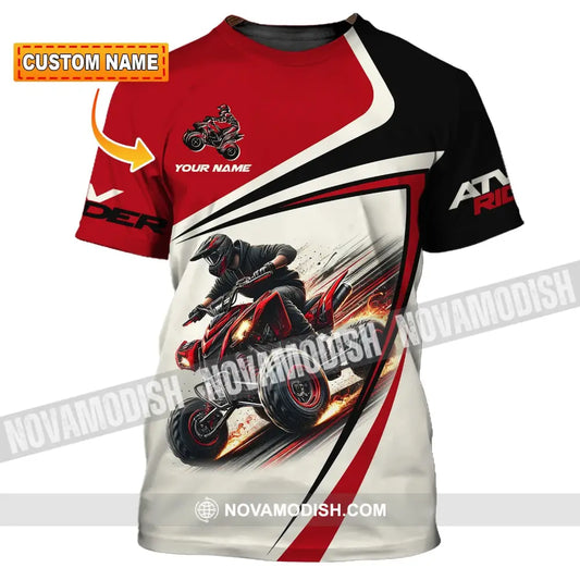 Man Shirt Custom Name Atv Ride T-Shirt For Club Gift Lovers T-Shirt