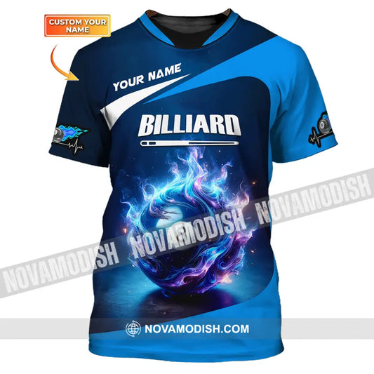 Man Shirt Custom Name Billiards All Star For Players T-Shirt