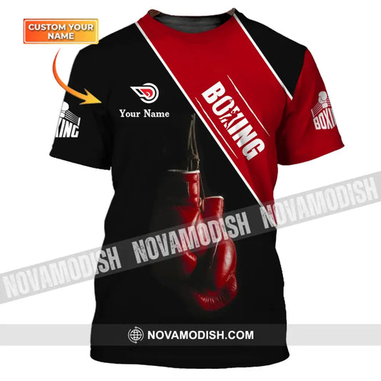 Man Shirt - Custom Name Shirt - Boxing Lover Shirt T-shirt