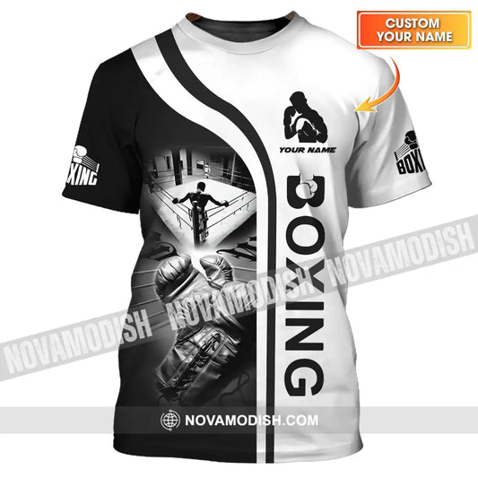 Man Shirt - Custom Name Shirt - Boxing Lover Shirt T-shirt
