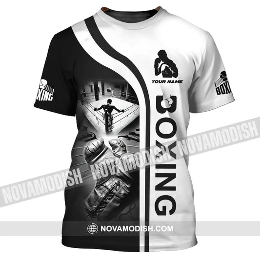 Man Shirt - Custom Name Shirt - Boxing Lover Shirt T-Shirt / S T-shirt