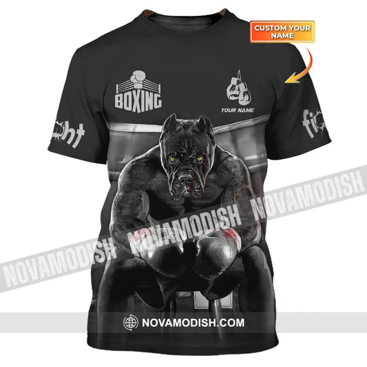 Man Shirt Custom Name Boxing T-Shirt Hoodie Polo Gift For Lover