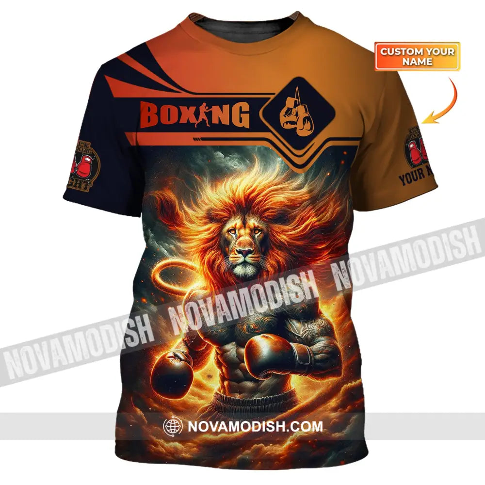 Man Shirt Custom Name Boxing T-Shirt Hoodie Polo Gift For Lover