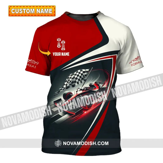 Man Shirt Custom Name Formula One F1 T-Shirt Hoodie Long Sleeve T-Shirt