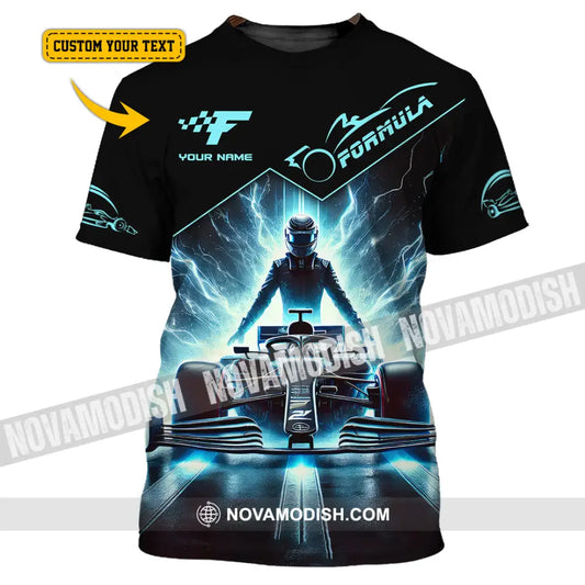 Man Shirt Custom Name Formula One F1 T-Shirt Hoodie Long Sleeve T-Shirt